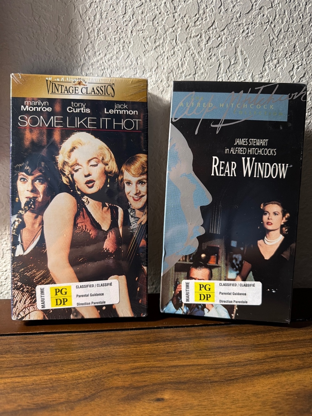 Some Like It Hot & Rear Window Classic Movie DVD Set